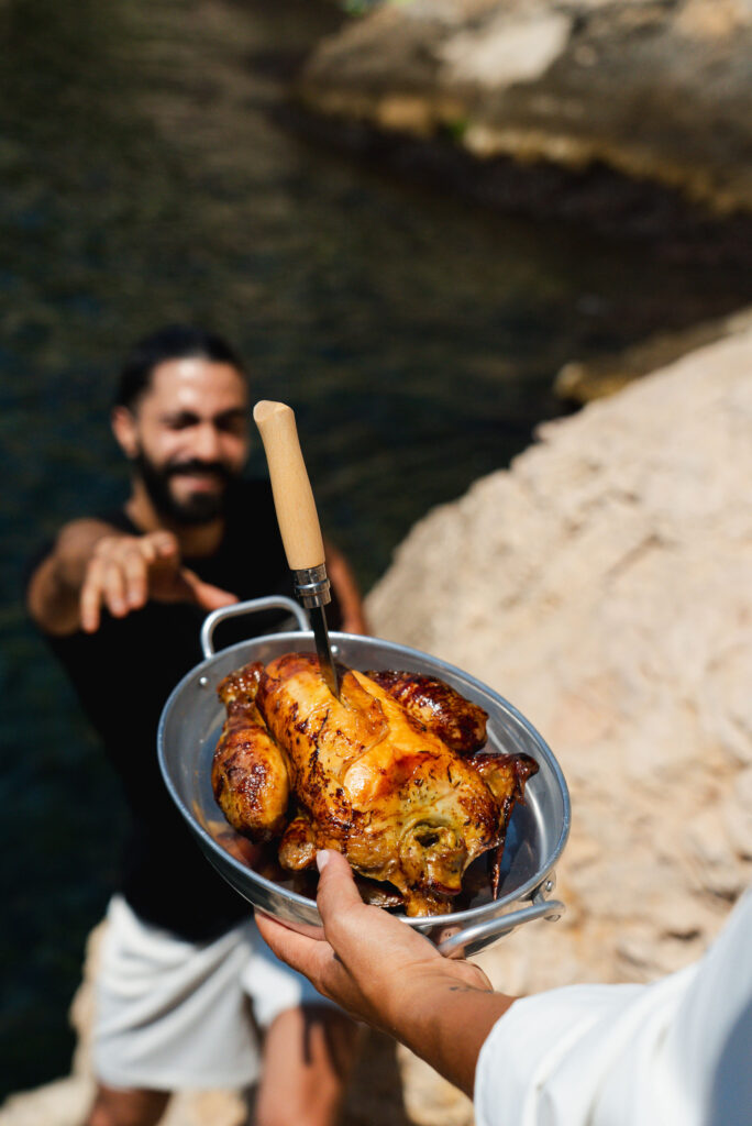 Le pique-nique rôti idéal en Provence